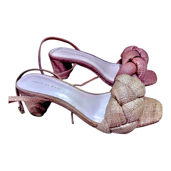 LOEFFLER RANDALL Avril Braided Sandal in‎ Brown size 7 - Picture 5 of 8